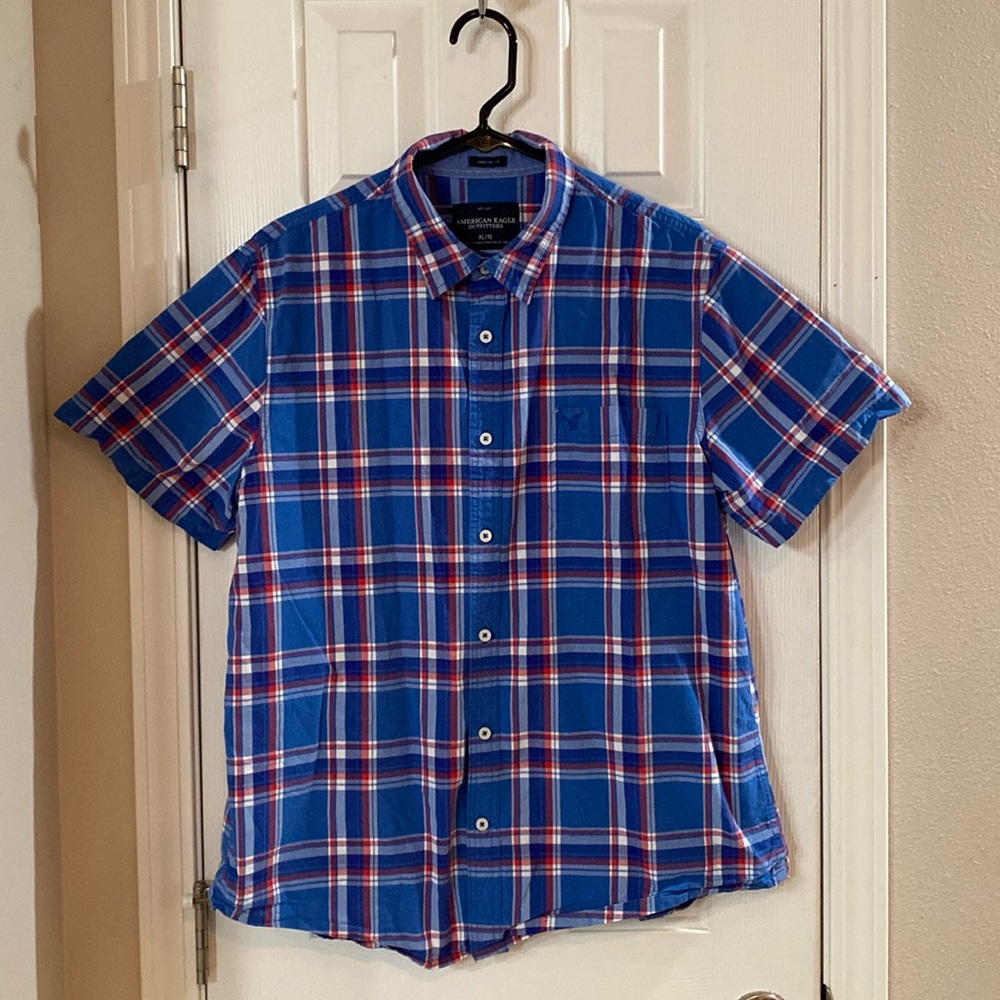 American Eagle Short sleeve button down